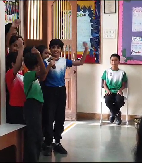 A skit on Gender Equality and Right to Education_PYP 4 Ravi