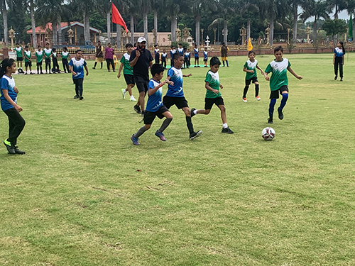 Inter-house football face-off_