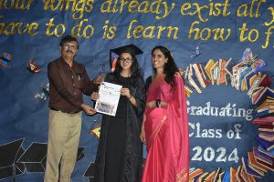 Certificate distributed by Ms. shrishty