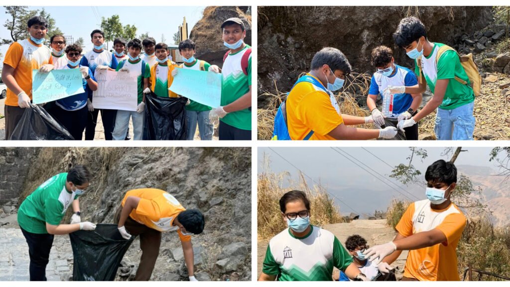 CAS Initiative: Sinhagad Fort Clean-Up