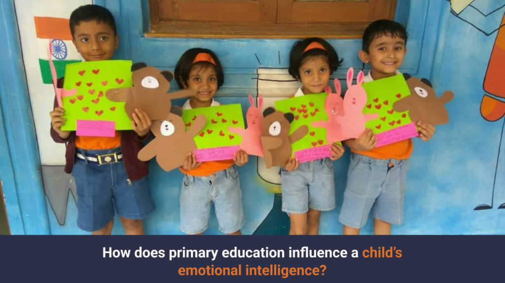 How does primary education influence a child’s emotional intelligence?