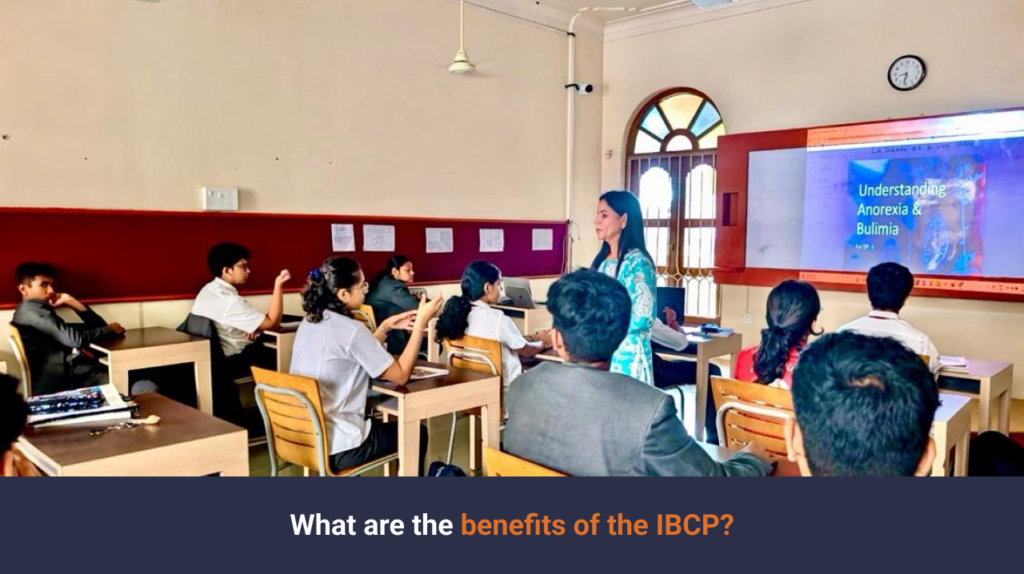 What are the benefits of the IBCP?