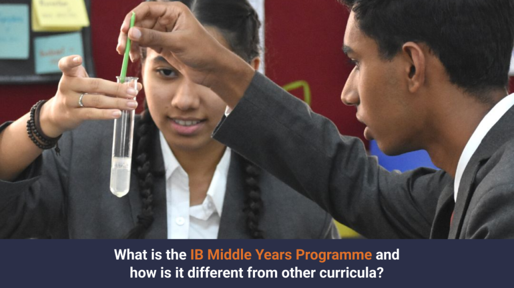 What is the IB Middle Years Programme and how is it different from other curricula?
