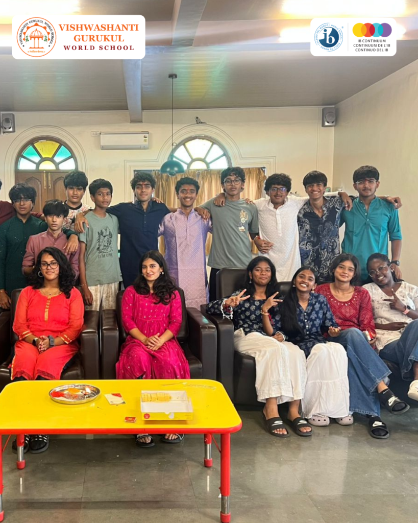 Rakshabandhan celebration in Gurukul